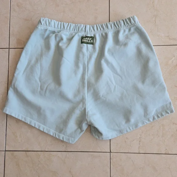 Daily Drills OVERSIZED Sweatshirts & SWEATSHORTS Set, Surf, xs/small, NEW - Picture 5 of 7